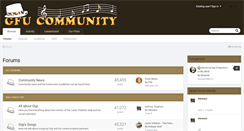 Desktop Screenshot of gfu-community.de
