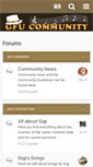 Mobile Screenshot of gfu-community.de